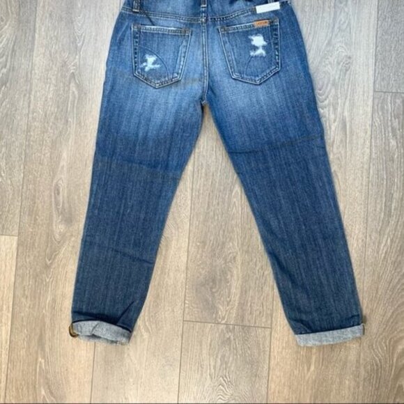 Revolve Joe's Jeans Jeans Straight leg Billie Slim Crop Distressed Denim Size 27 - Picture 14 of 15